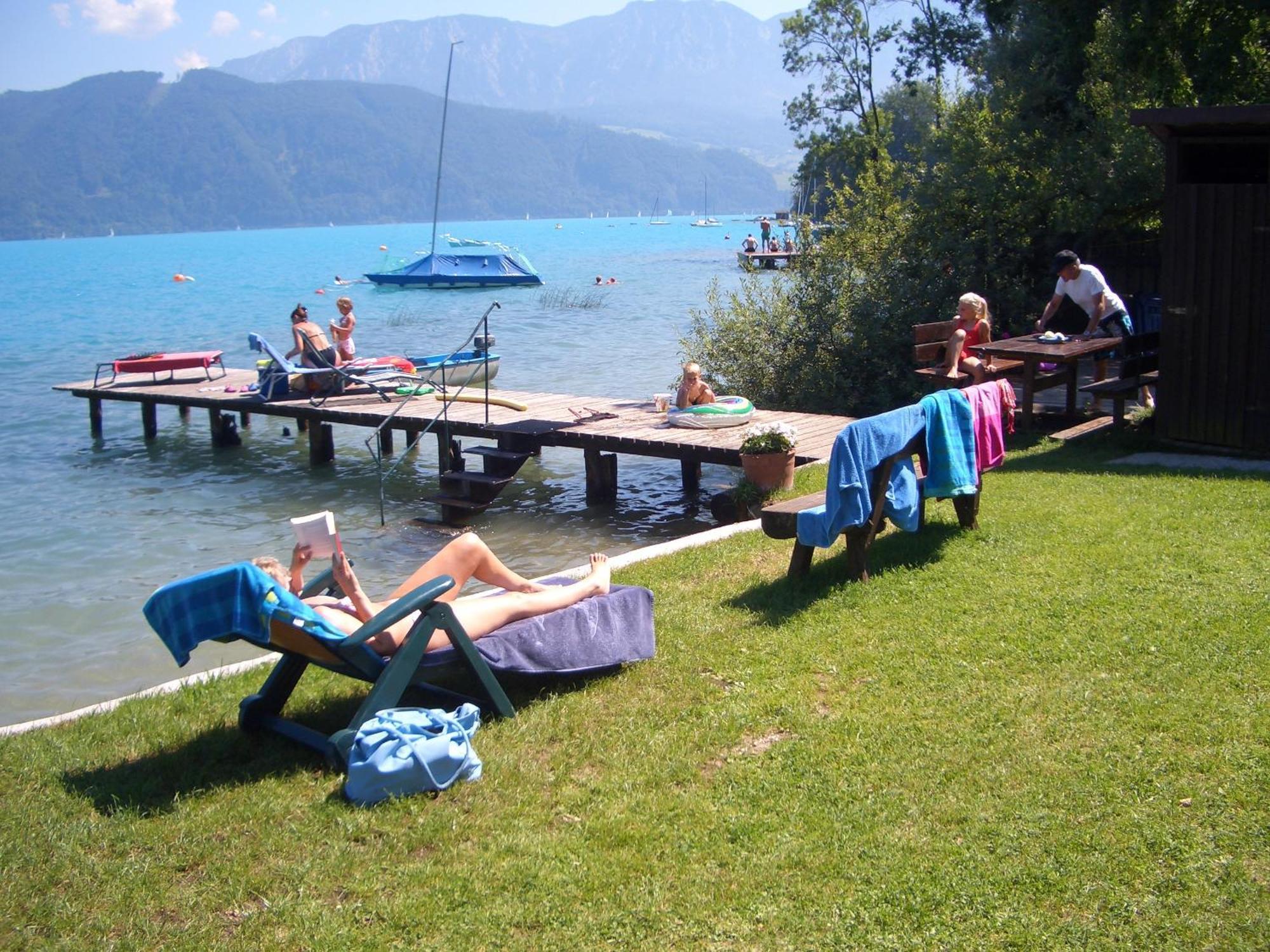 Hotel Schoenberger Nussdorf am Attersee Luaran gambar